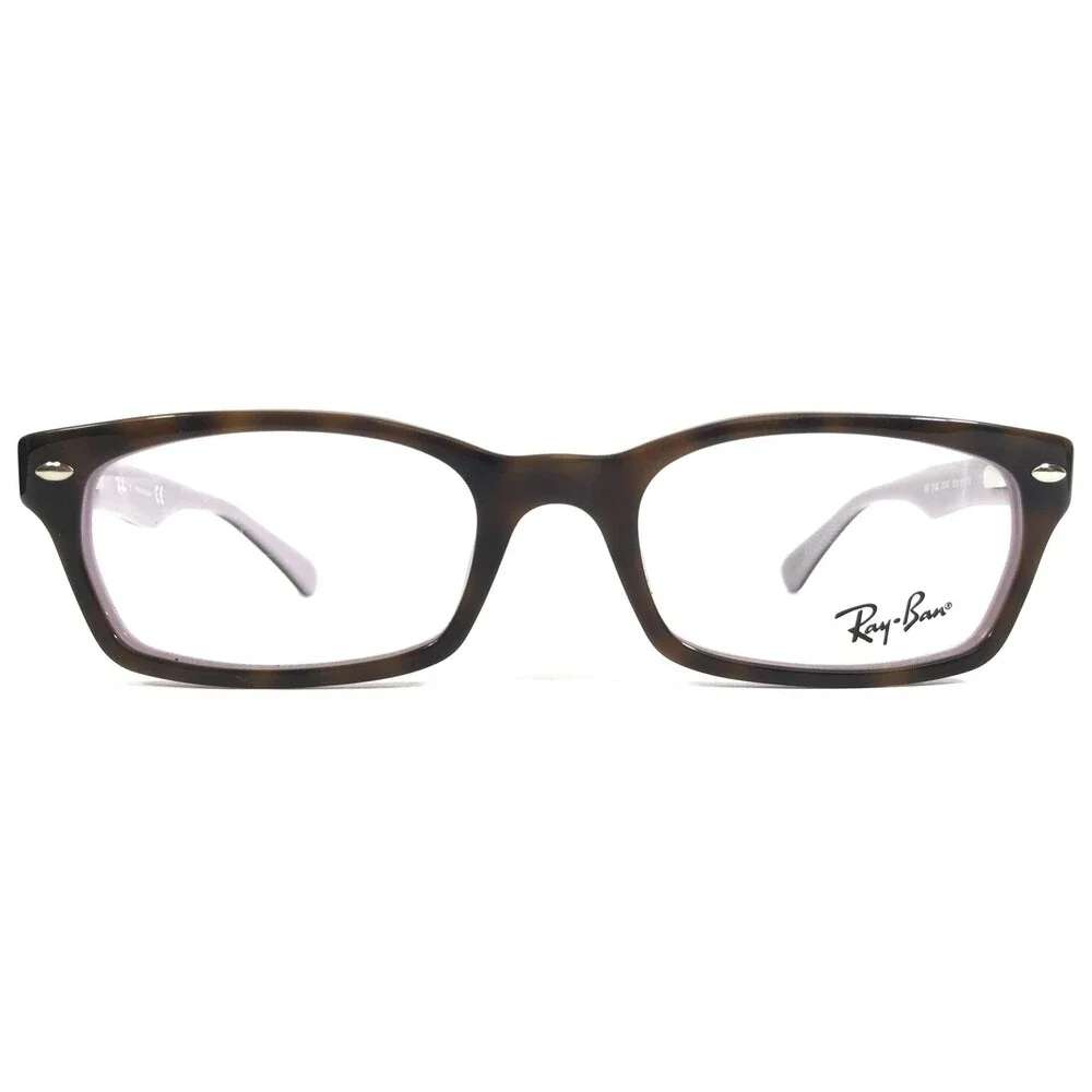 Ray-Ban Eyeglasses Frames RB5150 5240 Brown Purple Rectangle Full Rim 50-19-135